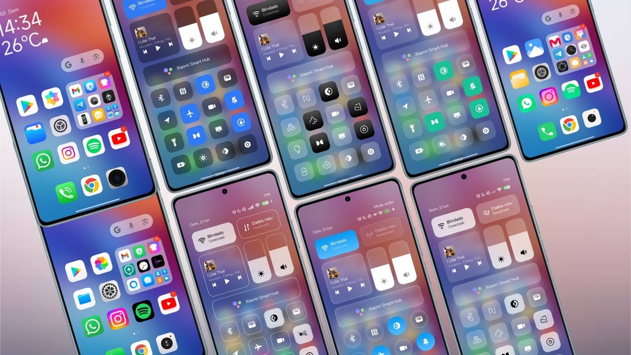 Inédito! Corre pra Instalar - Os Melhores Temas da HyperOS de volta no Seu Xiaomi - Sem Root