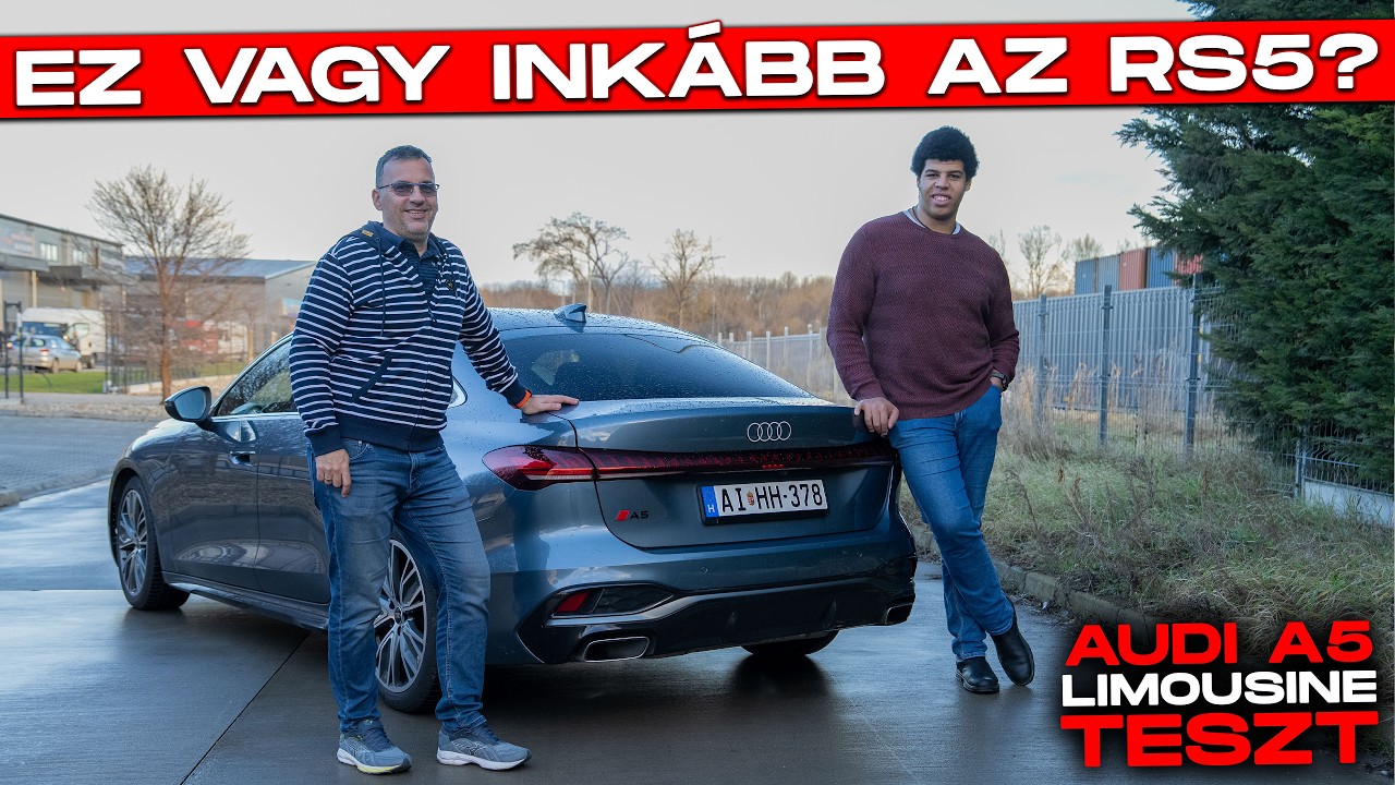 ILYEN AZ ÚJ A5 szedán változata! - Audi A5 Limousine (Garázs Ep. 1051.)
