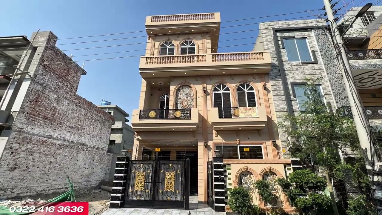 5 Marla Spanish House Tour | Central Park Housing Society Lahore | 0322 416 3636