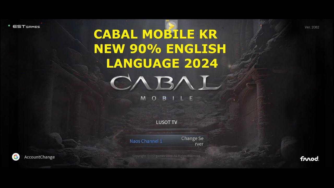 How to English Cabal Mobile KR on Android Phone Latest 90% English Patch No Root | July 09, 2024.