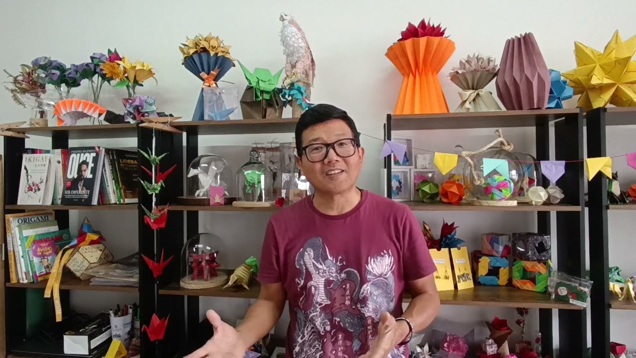 Campanha apadrinhe um origamista
