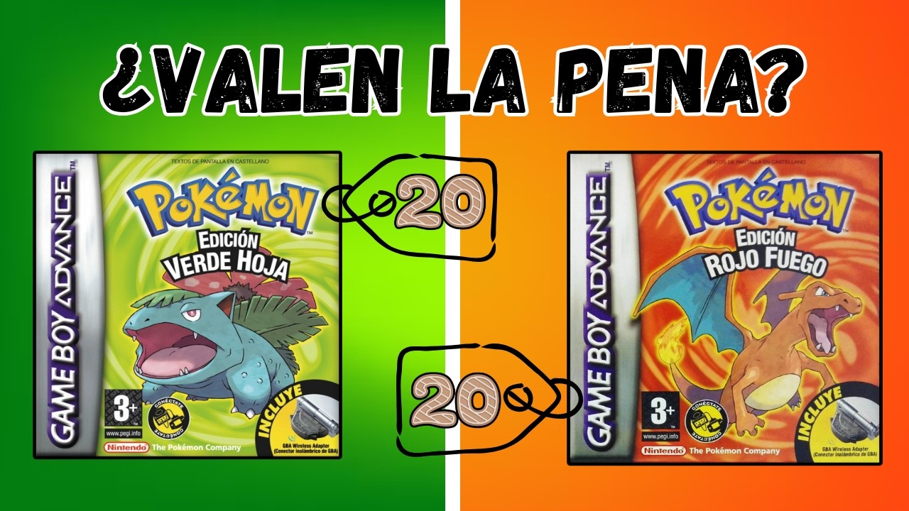 Mi opinión sobre los POLÉMICOS Pokémon ROJO FUEGO Y VERDE HOJA - ¿Valen la pena para NS2 por 20$?