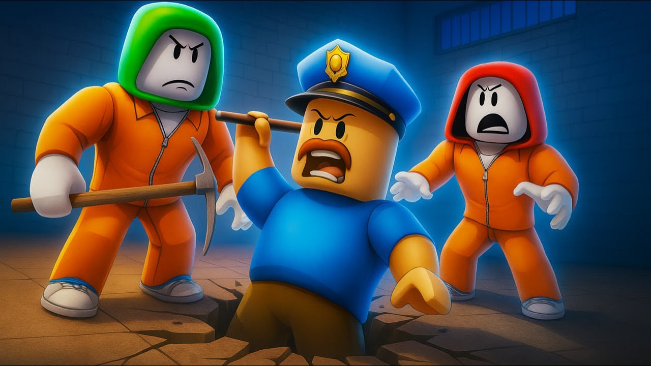 Can JJ and Mikey Escape The Obby Prison in Roblox? - Maizen