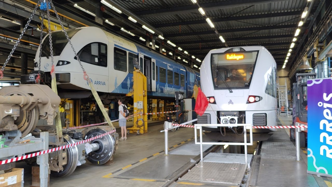 Raildagen Zutphen 2025 | werkplaats Strukton, Arriva en Jacko Fijn Techniek