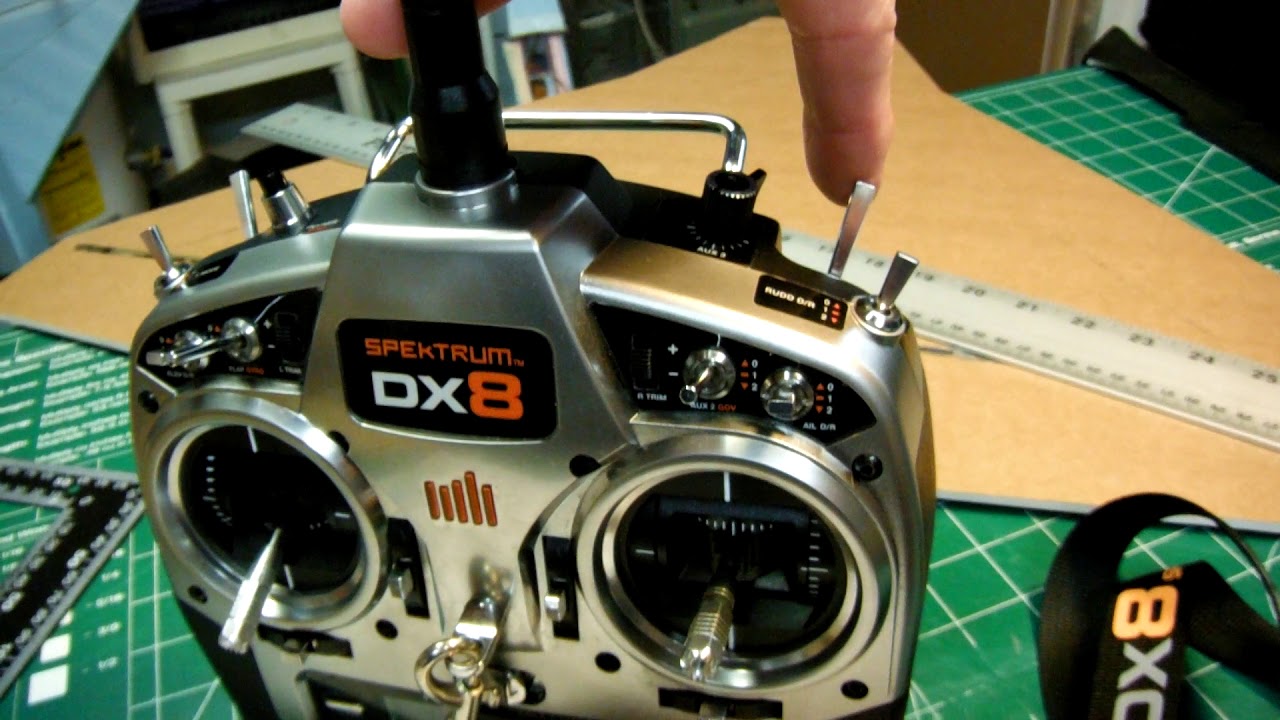 How to bind Spektrum DX8 to Blade Inductrix FPV Pro