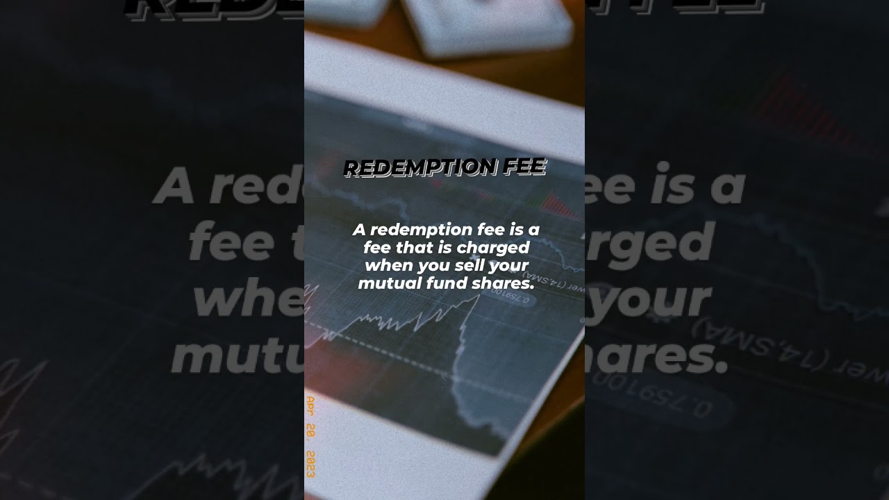 Redemption fee 