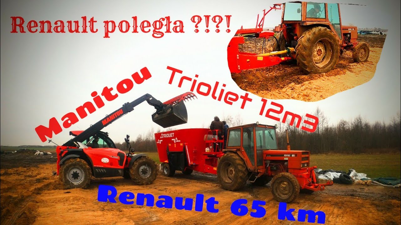 Nowy Nabytek Manitou MLT 737 - 130 PS+ & Paszowóz Na Testach Trioliet Solomix & Wtopa Renault 651
