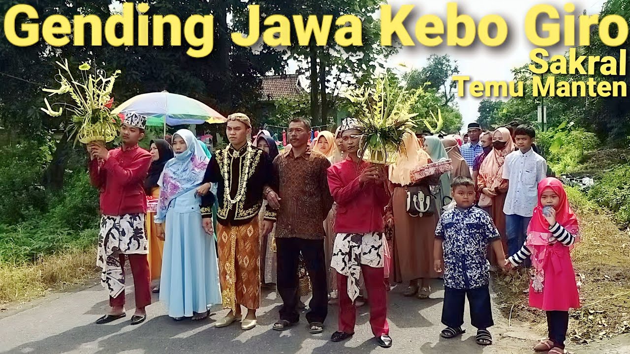 GENDING JAWA KEBO GIRO TEMU MANTEN.