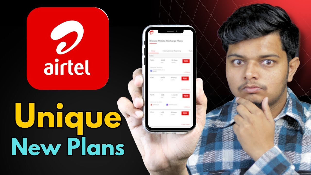 Airtel 3 Unique Plans Launched with OTT Subscriptions !