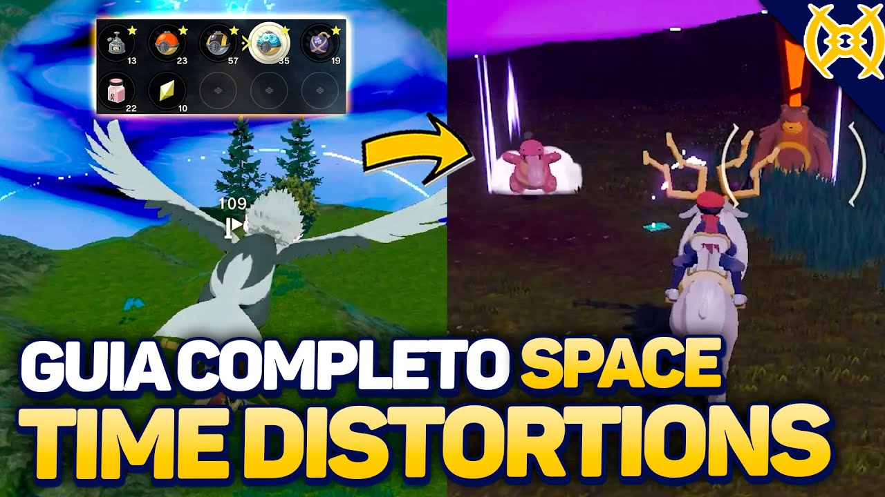 O GUIA DEFINITIVO DE SPACE TIME DISTORTIONS em Pokémon Legends Arceus