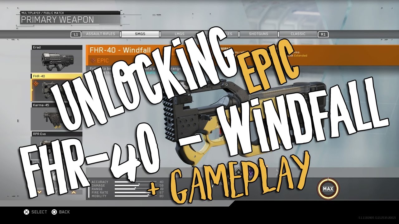 Unlocking FHR-40 - Windfall + Gameplay