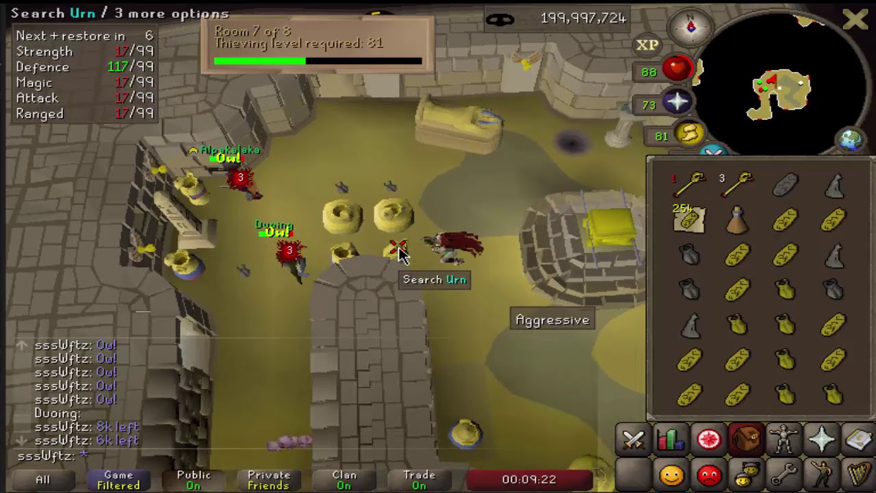 OSRS 200m Thieving