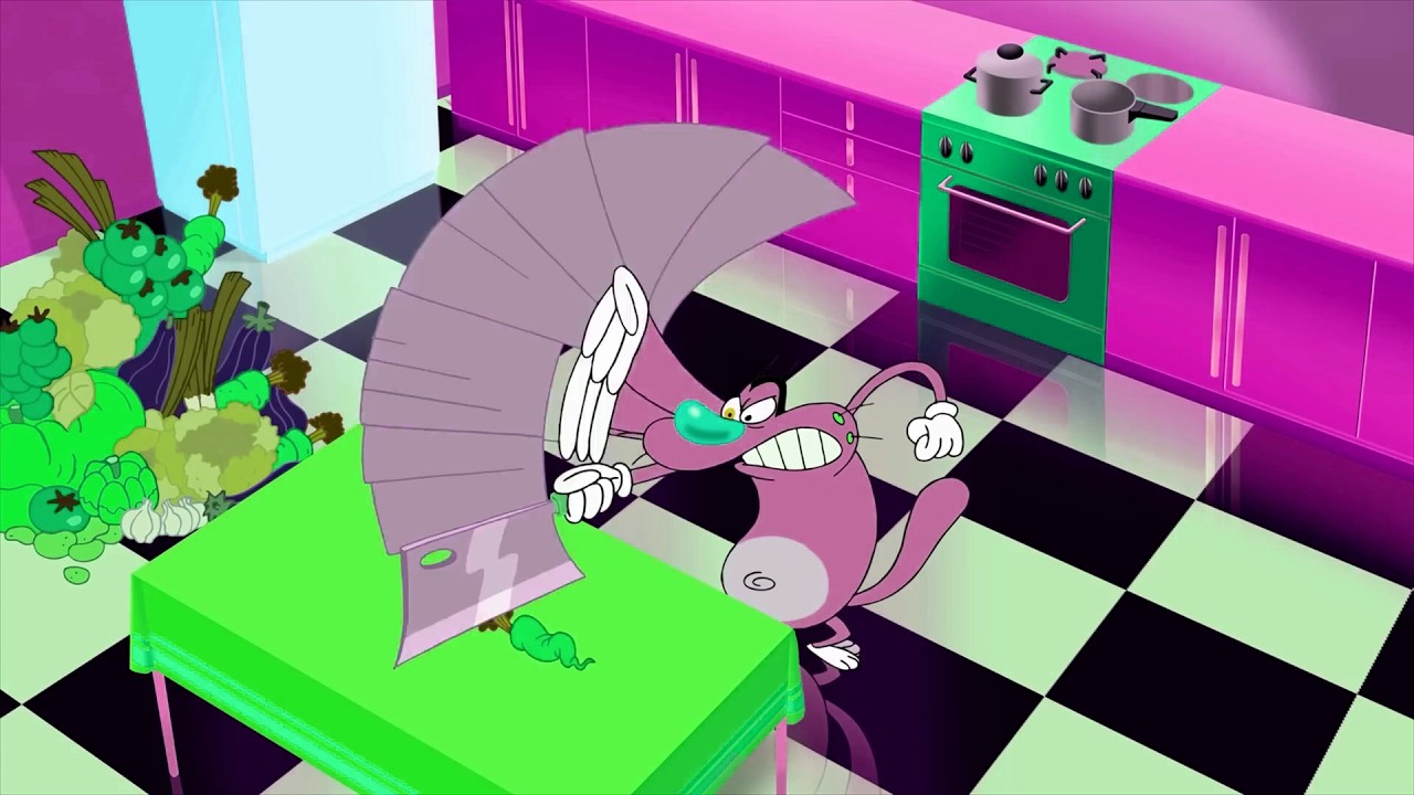 Oggy and the Cockroaches | OGGY GOES CRAZY OVER CARROTS! (Sponsored by: Klasky Csupo Effects 2001)