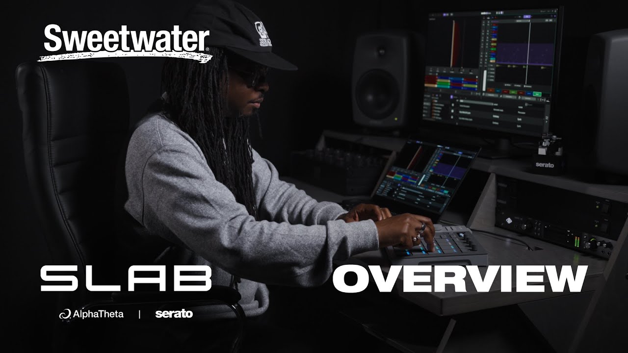 Обзор AlphaTheta SLAB: как создать бит с помощью Loud & Bangin’ Controller от Serato Studio