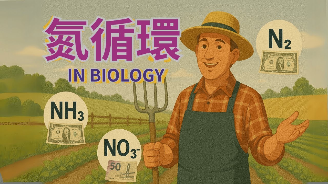 [中英字幕]18分鐘一次過溫氮循環 Nitrogen cycle(MC/Paper 1A/Paper II E2)