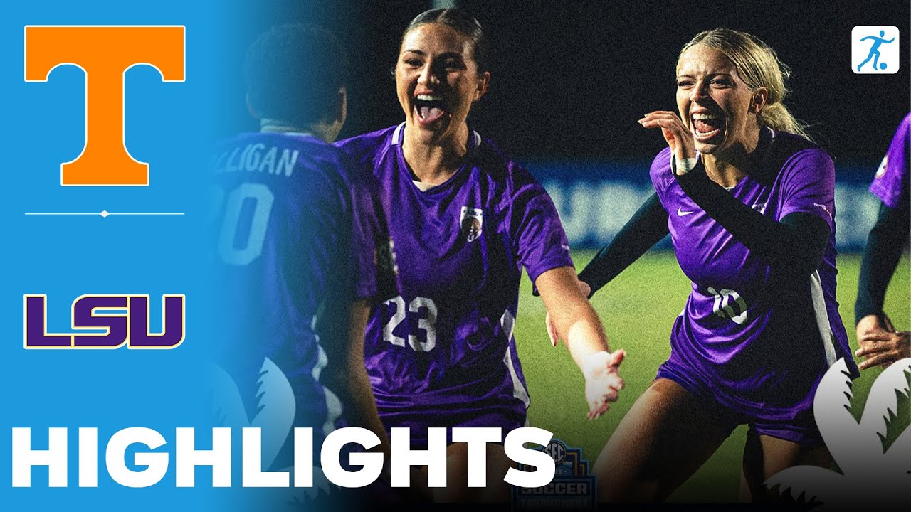 Tennessee vs LSU | NCAA College Women's Soccer | Highlights - November 04, 2025