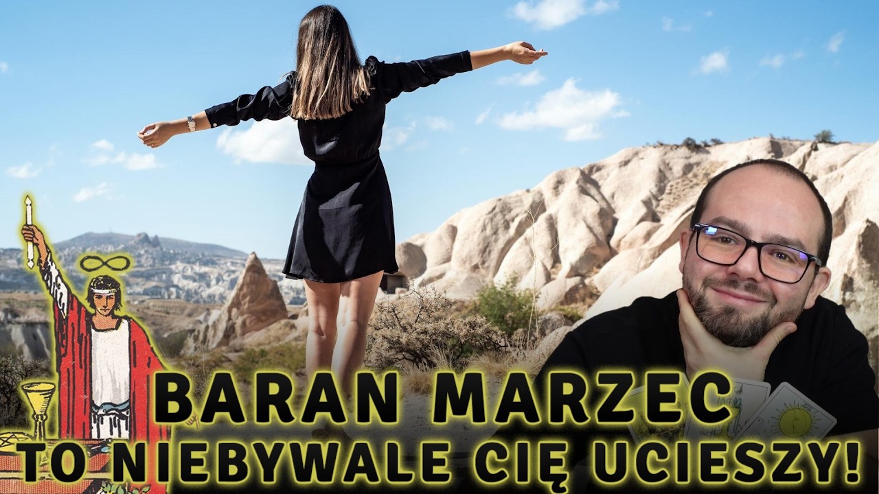 BARANIE! ZASKAKUJĄCY Zbieg Wydarzeń Ci Pomoże! 🔮 Baran Marzec 2026 Tarot Horoskop