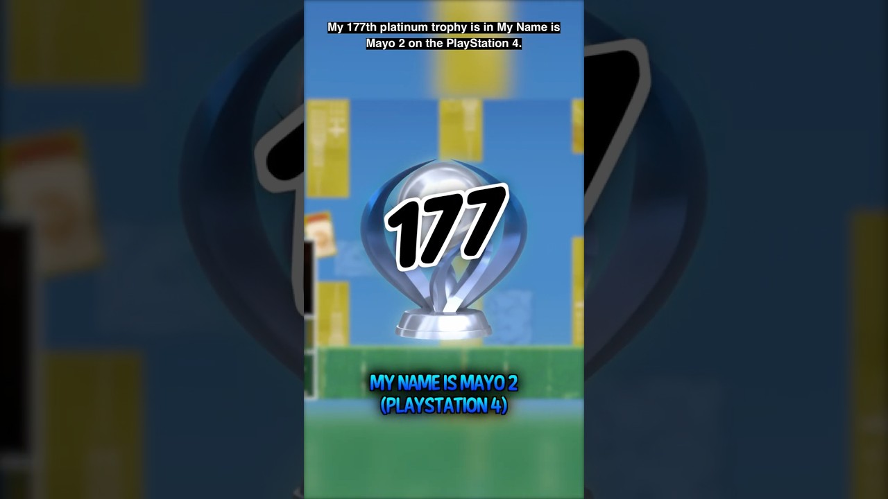 My Name is Mayo 2 Platinum Trophy #mynameismayo #mayo #gaming #platinum #trophyhunter #shorts
