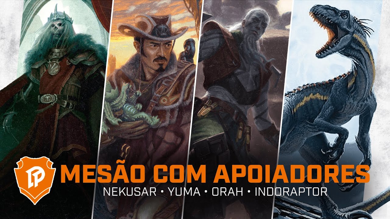 COMMANDER COM APOIADORES: NEKUSAR x YUMA x INDORAPTOR x ORAH