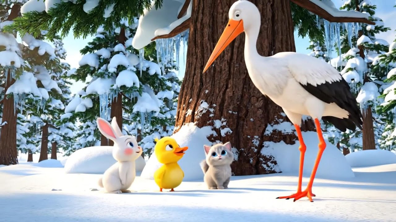 🐰🐥Roro, Dodo & Kiki: Helping Harry the Stork Build His Nest