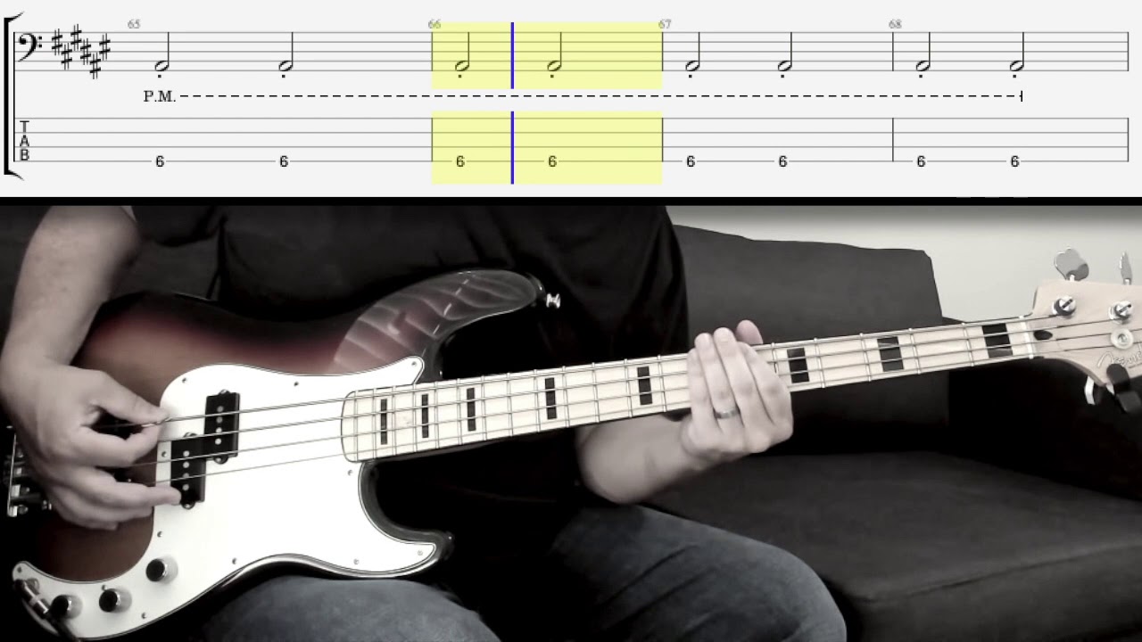 The Beach Boys - Good Vibrations (Bass Cover with tab)
