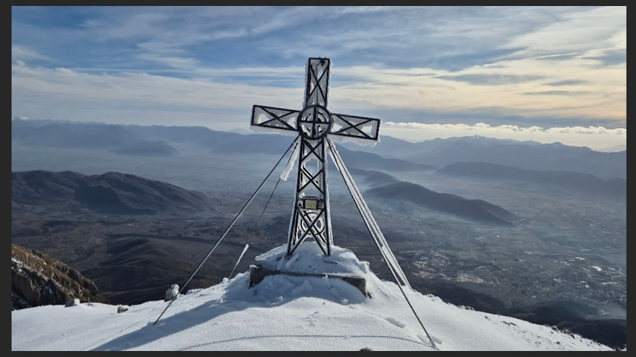 Abruzzo Monte Velino invernale