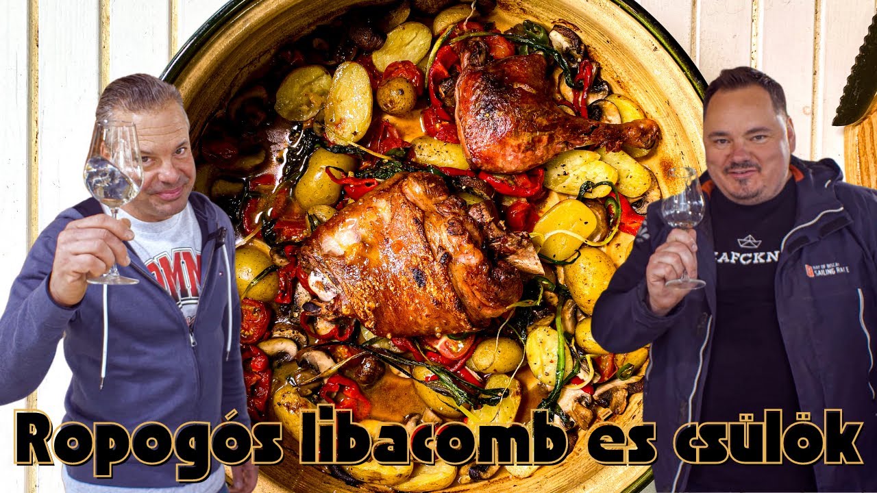 Ropogós libacomb és csülök
