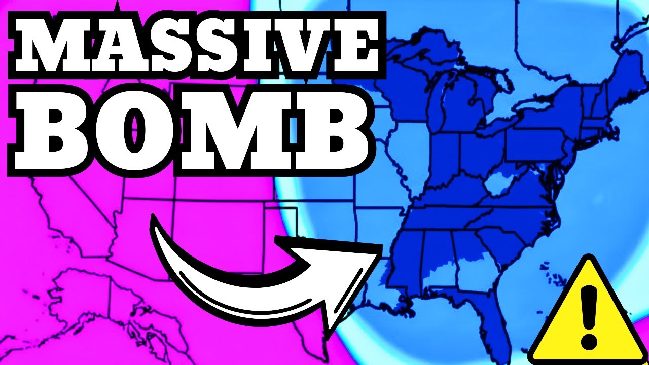 MASSIVE Bomb Cyclone Storm Is Coming This Week...