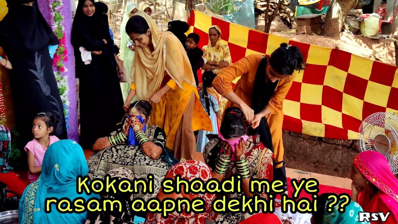 Shaadi Me Chuda or Baal Banane ki Rasam | Kokani Shaadi  | Part 6 | Rsv