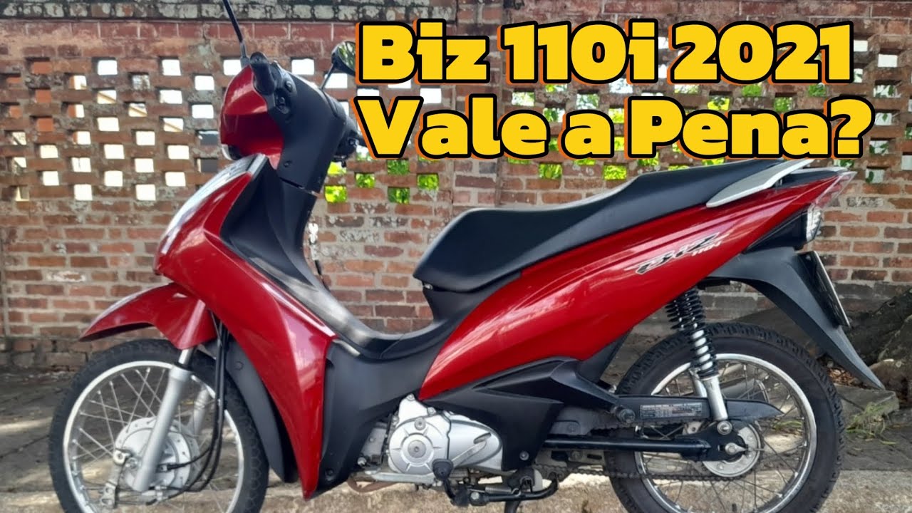 Minha experiência REAL com a Biz 110i 2021 – vale a pena MESMO?