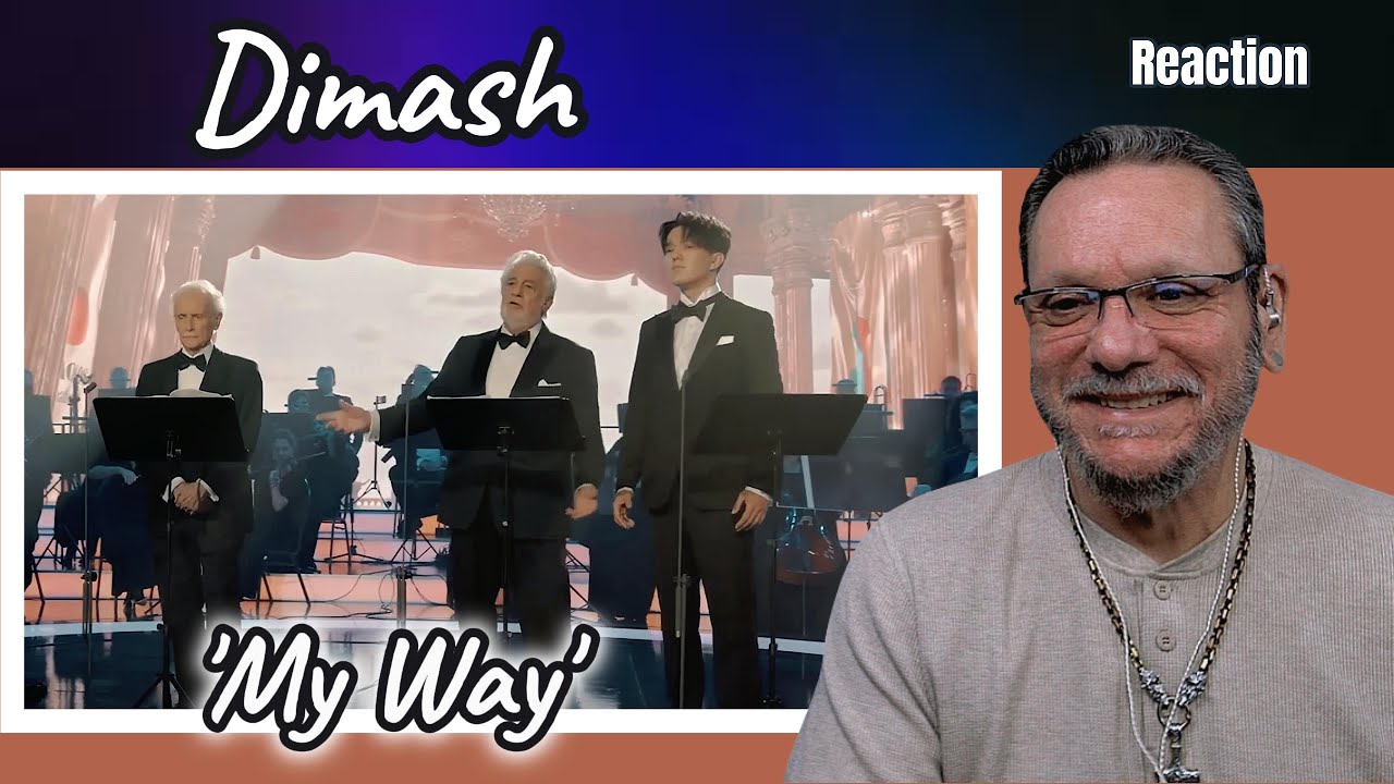 Plácido Domingo, José Carreras, Dimash Qudaibergen, and HAUSER – My Way (2025) | First Time Reaction