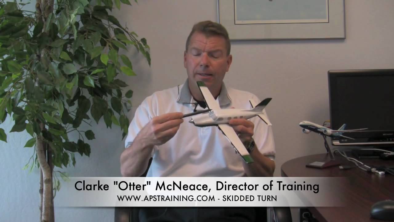 Skidded Turn Aerodynamics - APS Emergency Maneuver Training