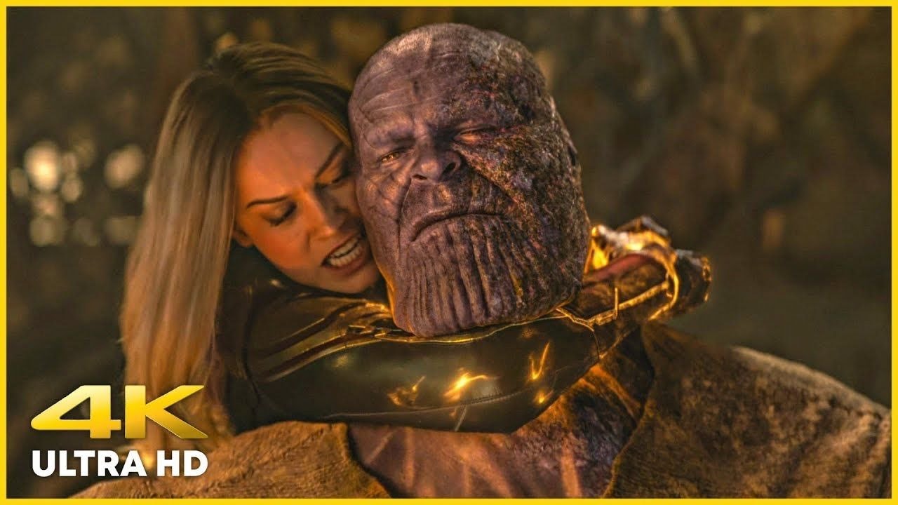 Avengers : Endgame | Thor Kills Thanos | 4k60fps