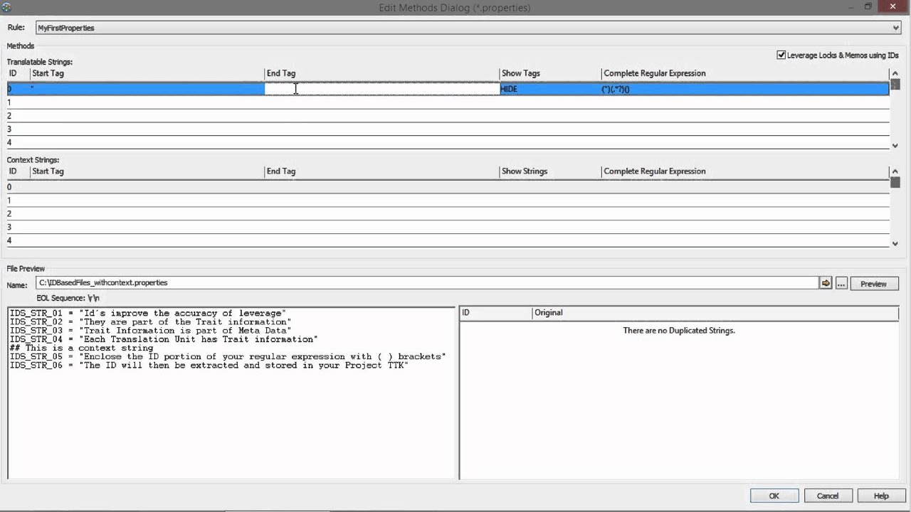 Creating ezParse rules for text based files in Catalyst