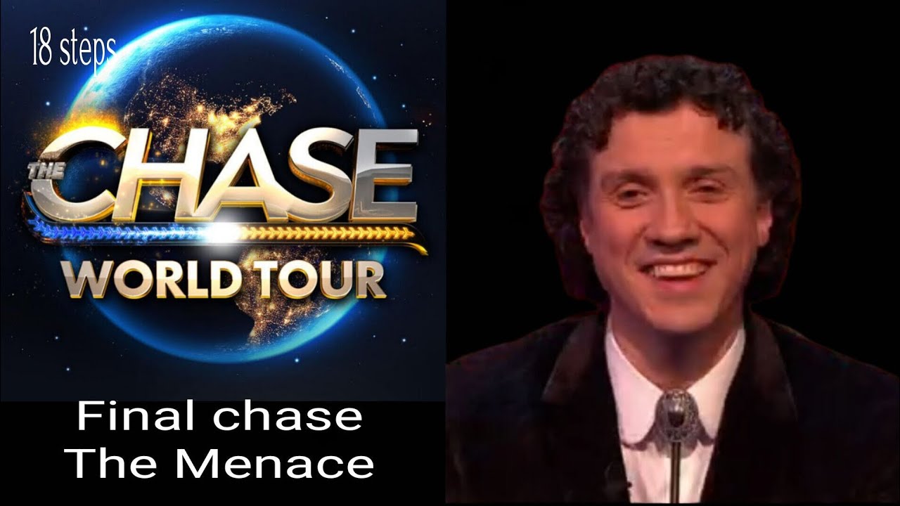 The chase world tour USA final chase The Menace 18 steps
