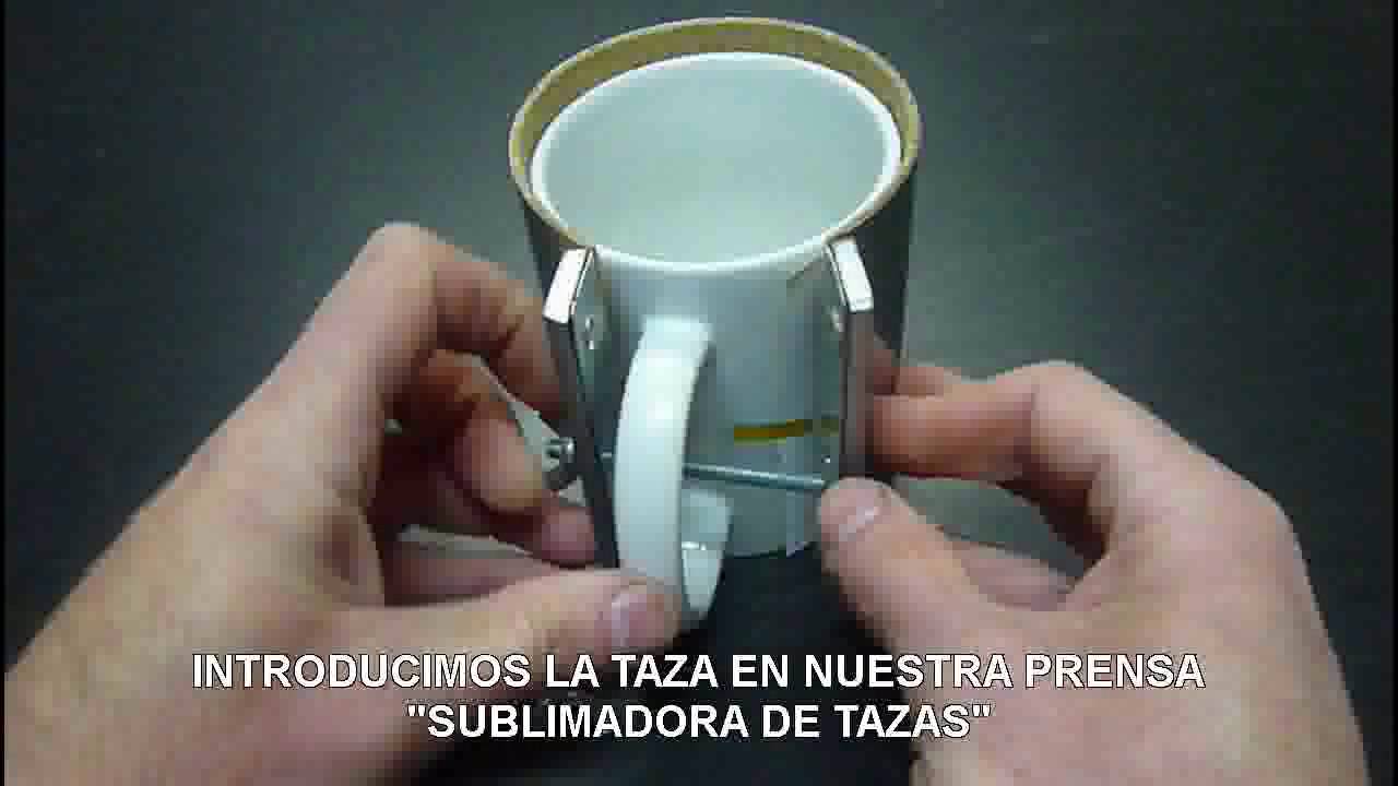 SUBLIMADORA DE TAZAS MANUAL!  SIN MAQUINAS COSTOSAS!