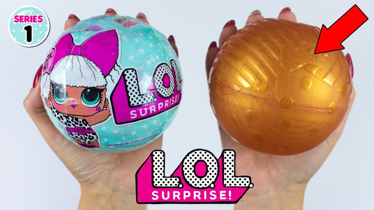 Ho TROVATO 2 LOL in una BALL DORATA! LOL Surprise Serie 1