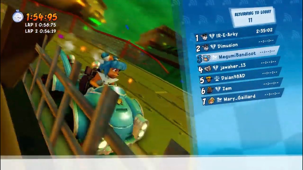 I found Mary Gaillard. (Crash Nitro Fueled, Megumi Bandicoot)