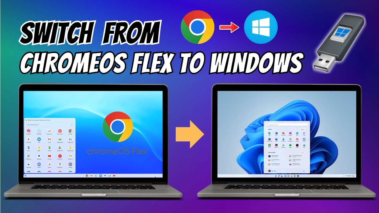 How to Switch Back from ChromeOS Flex to Windows