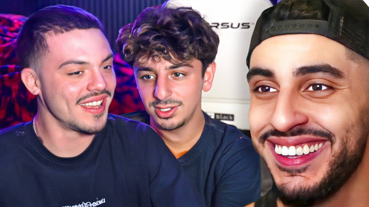 Реакция FaZe Rain на FaZe Adapt и FaZe Rug, наблюдающих за его монтажом на миллион долларов