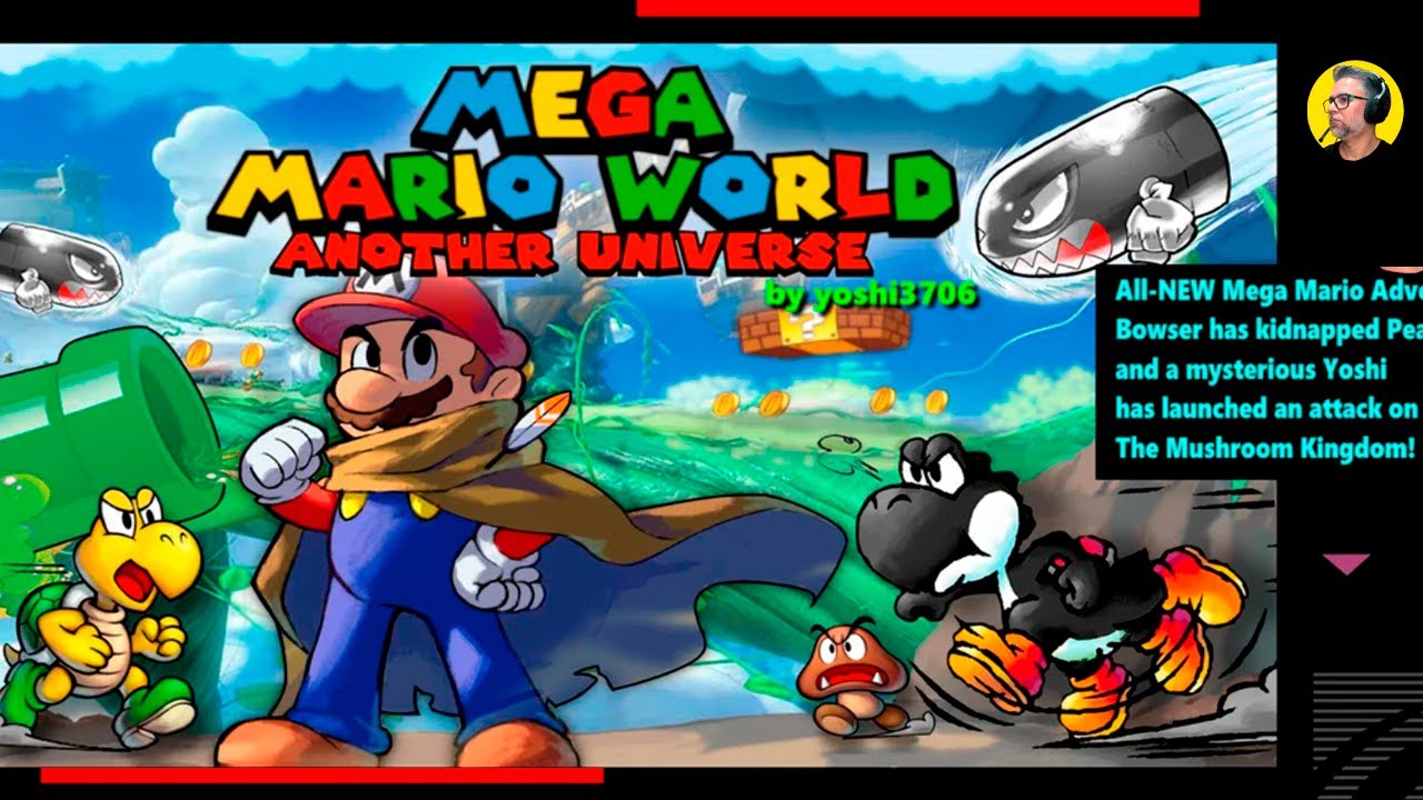 Mega Mario World Another Universe FULL WALKTHROUGH (100% Secret Endings)