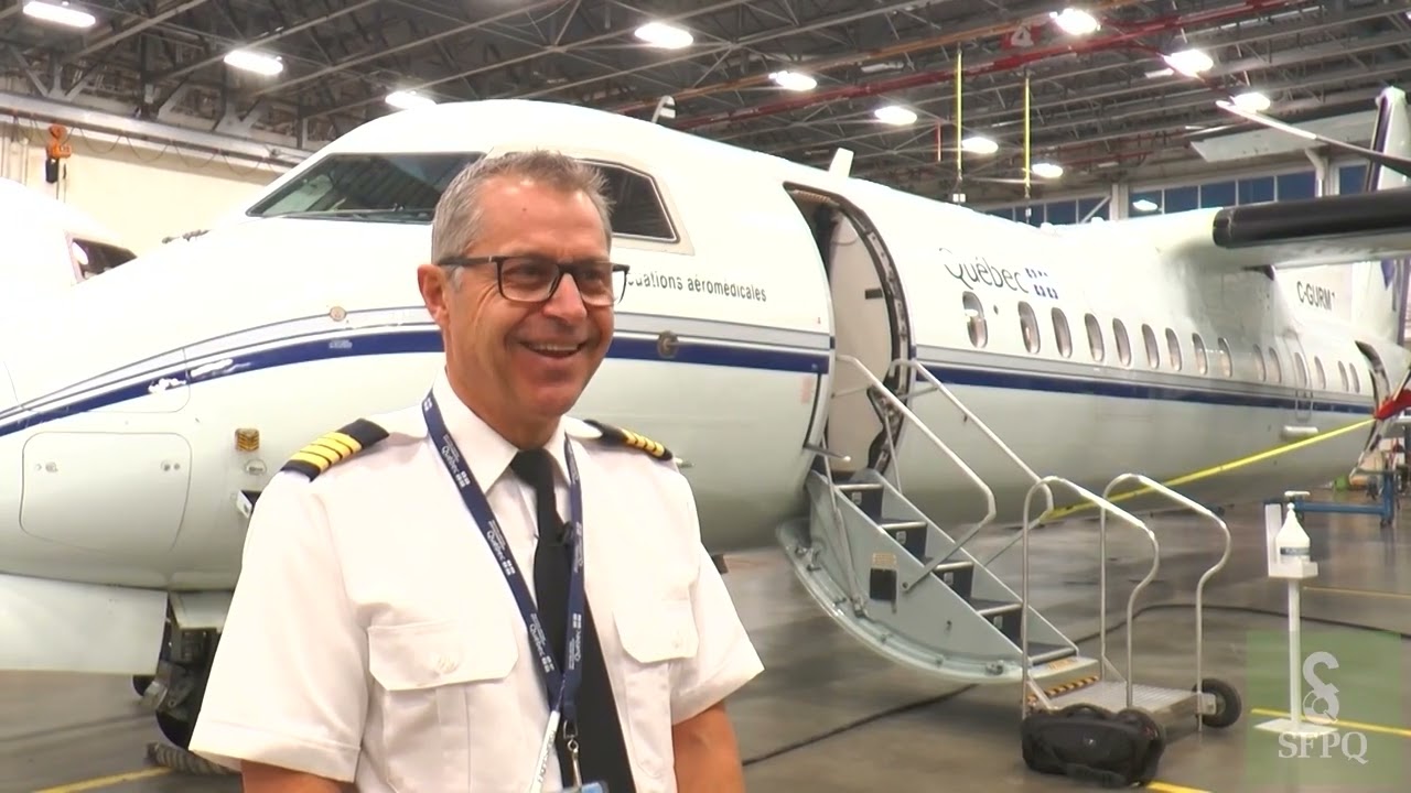 Fonction publique à votre service | Lionnel Ferrand, pilote d'avion au Service aérien gouvernemental