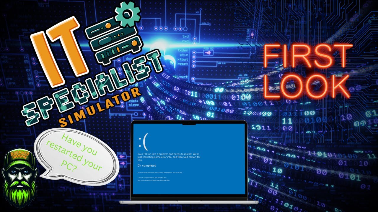 IT Specialist Simulator First Look | Realistic IT Career Simulation