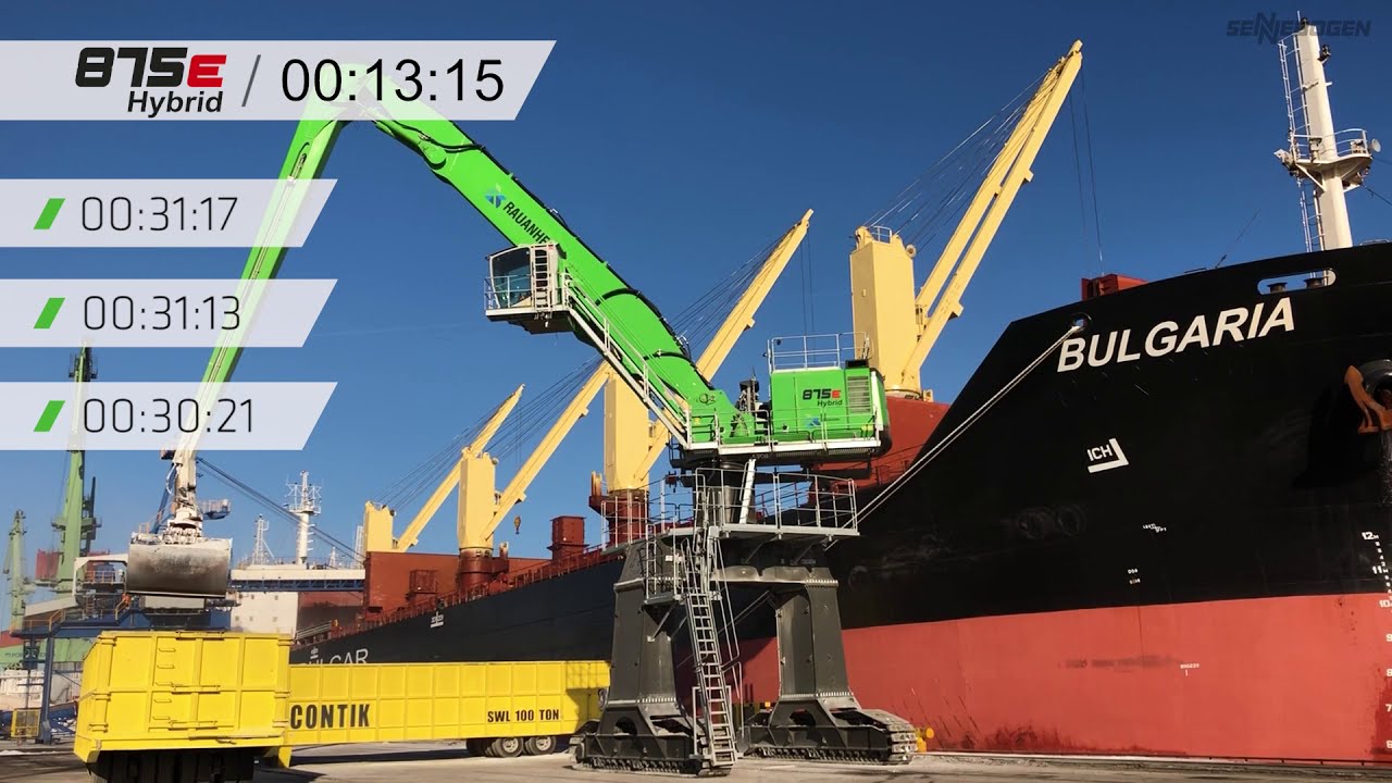 SENNEBOGEN 875 Hybrid - BIG PORT SKILLS in Finland