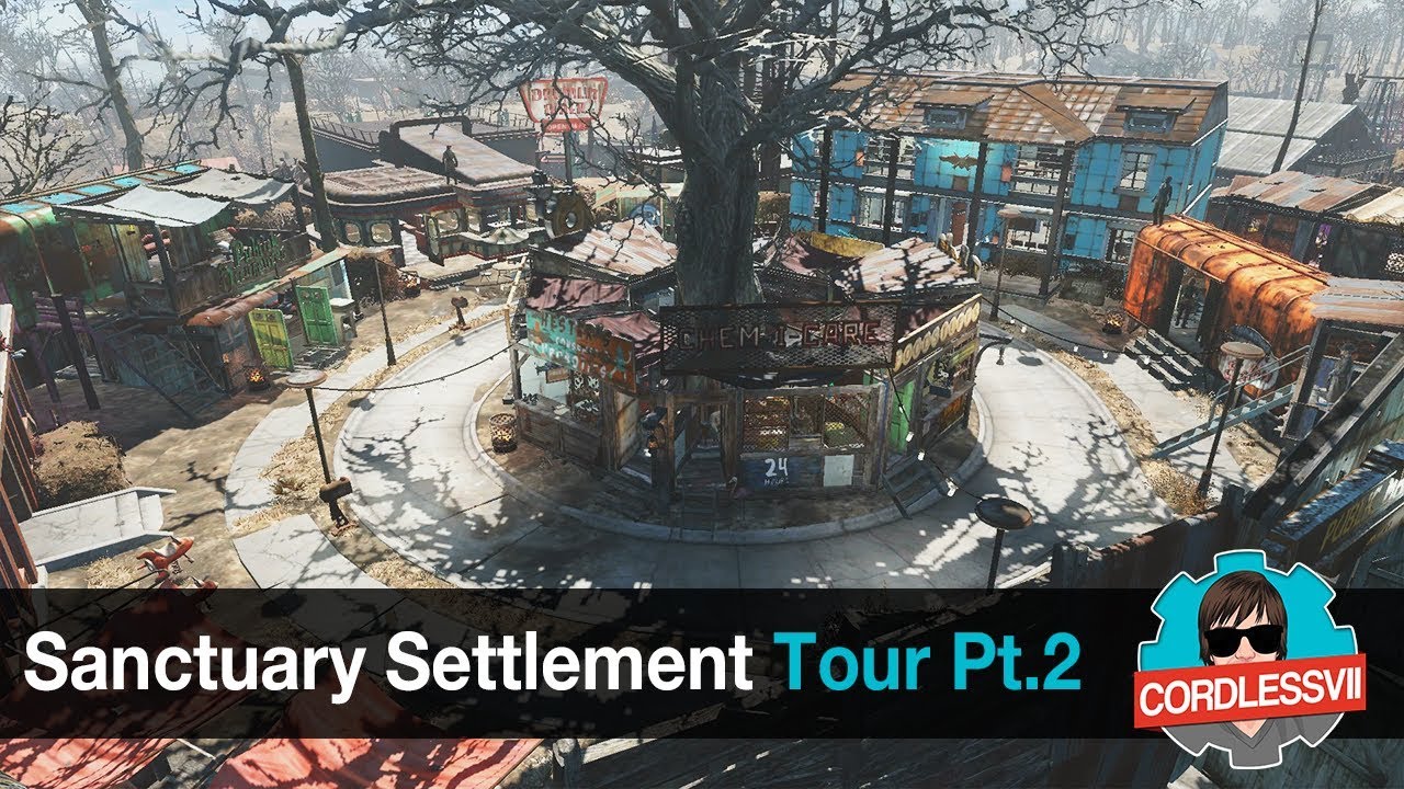 Fallout 4 | Sanctuary Settlement Tour (Part 2)