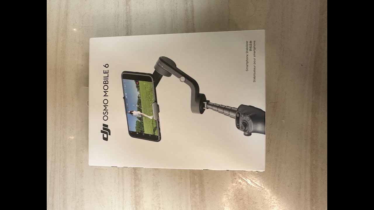 Dji osmo mobile 6 unboxing video .