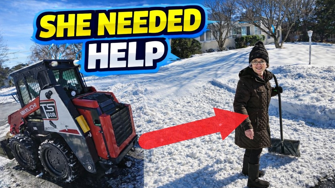 POV: Helping the Local Elderly Community Clear Snow and Ice
