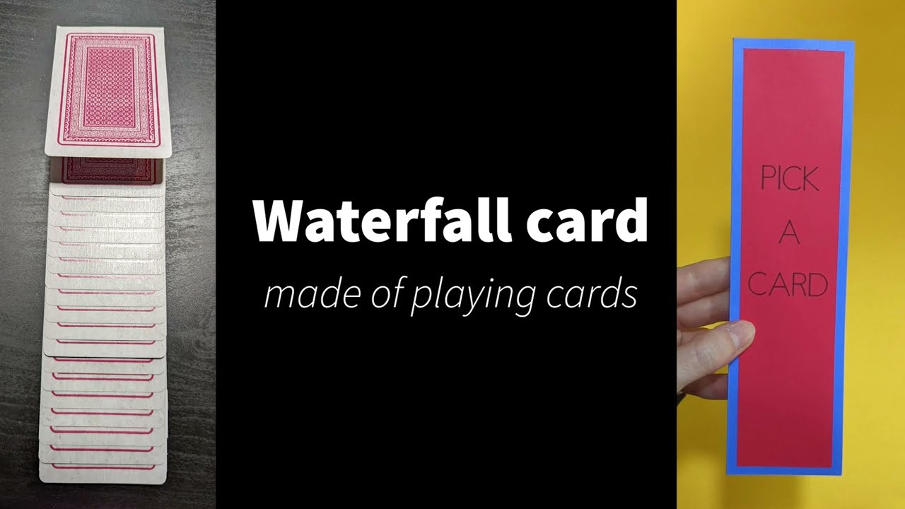 Waterfall card development - Deck of Cards