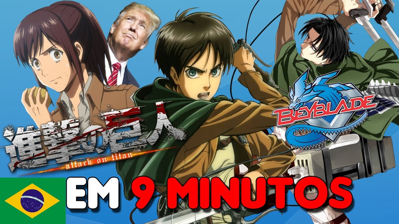 Shingeki no Kyojin/Attack on Titan EM 9 MINUTOS! (Fandublado)
