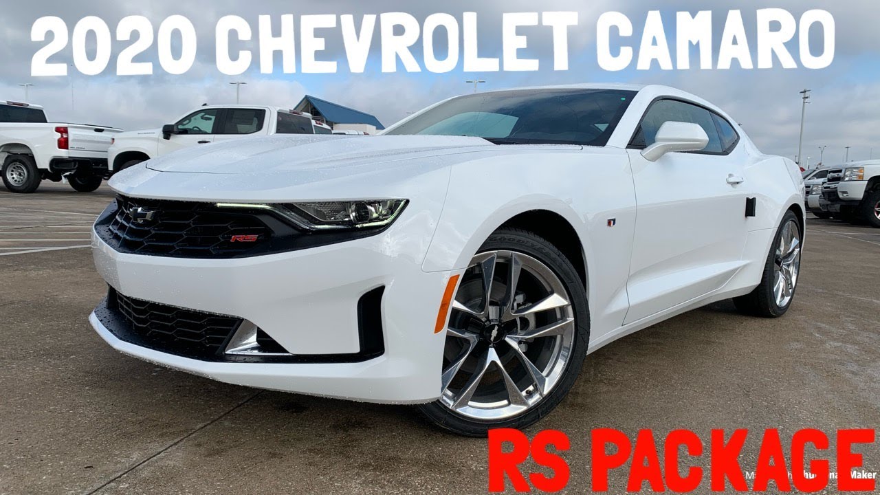 2020 Chevrolet Camaro 2LT RS: Start up & Review